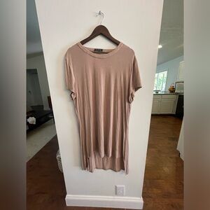 POL Tan Mini Dress Flowy M